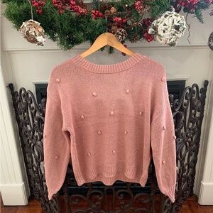 Comfy pink sweater